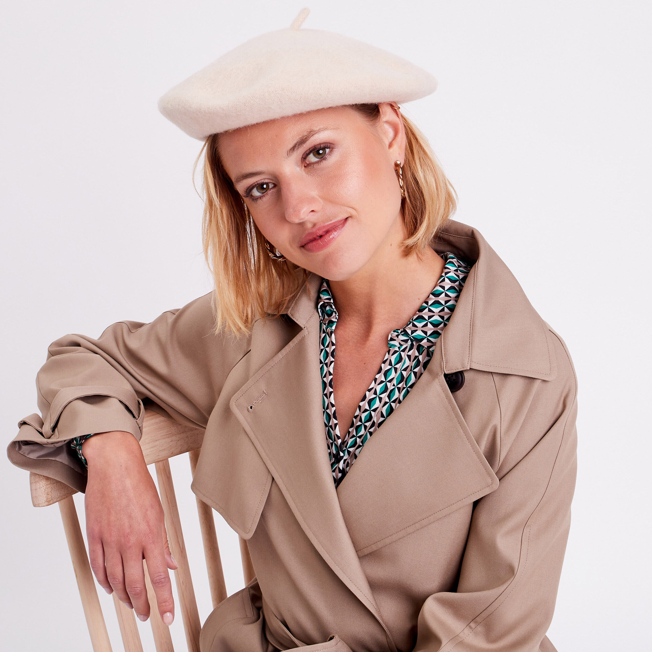 Béret beige femme | Cache Cache