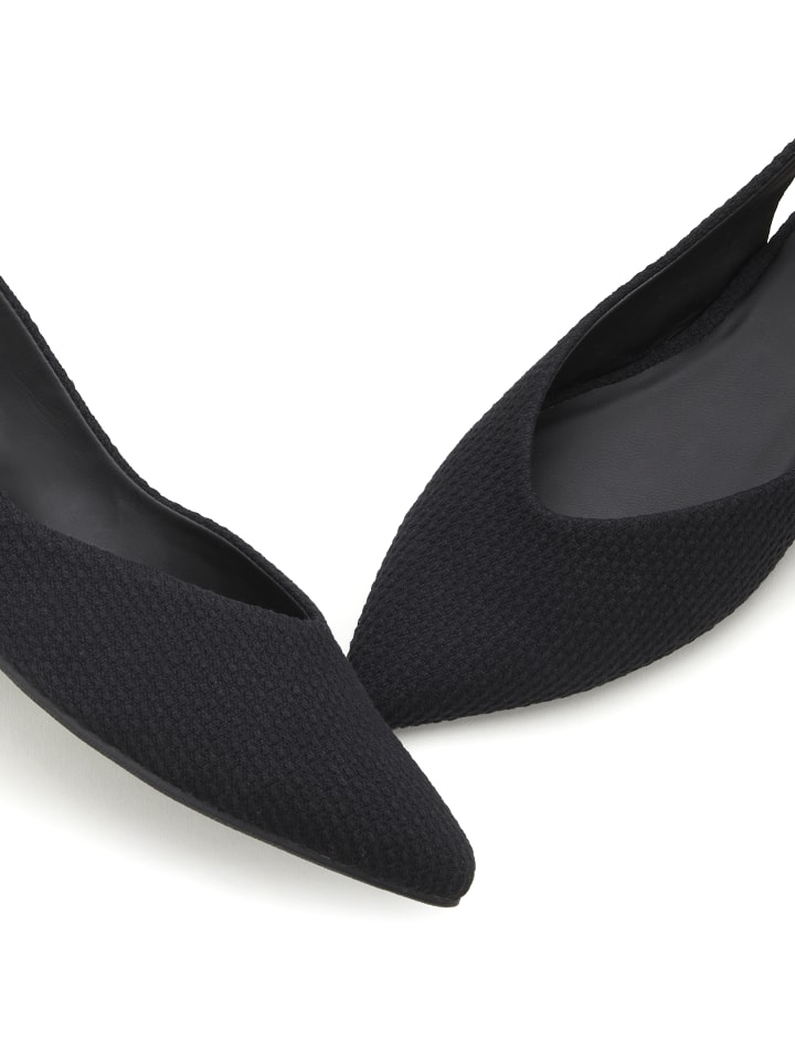 LASCANA Ballerina in schwarz günstig kaufen