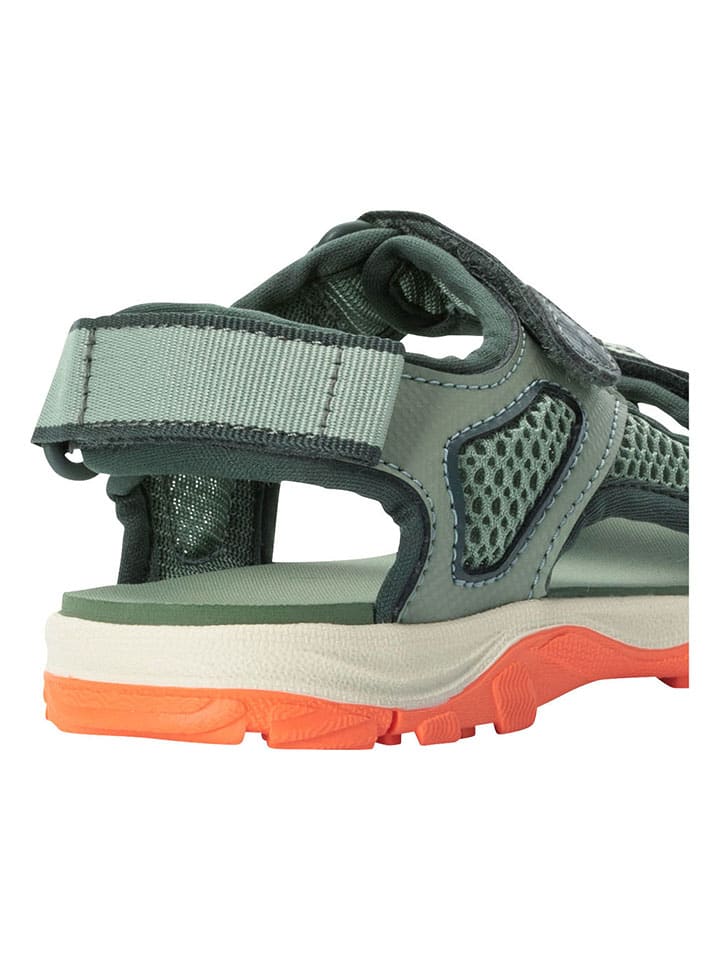 Jack Wolfskin Sandalen in Grün/Orange günstig kaufen