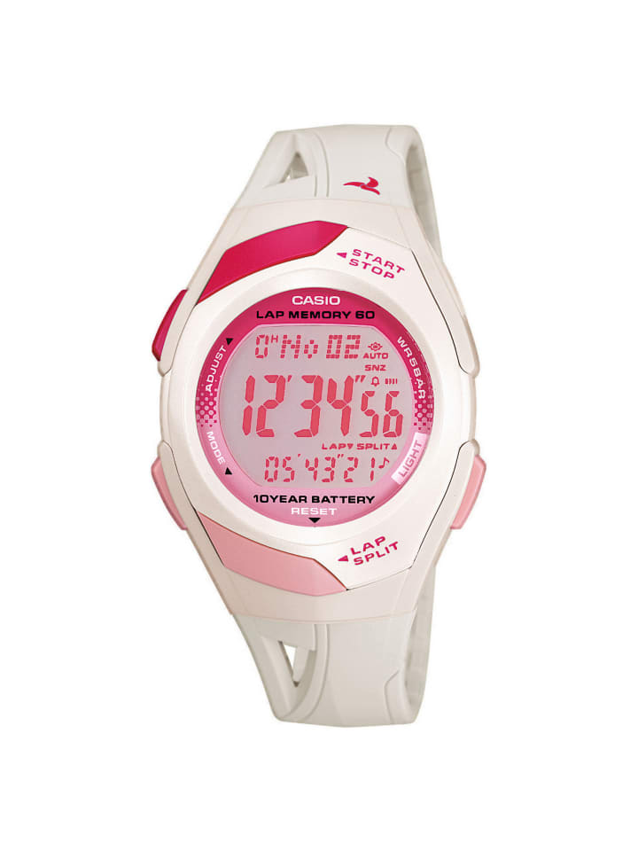 Casio Kinderuhr Resin weiß rosa 35.2mm günstig kaufen onesize