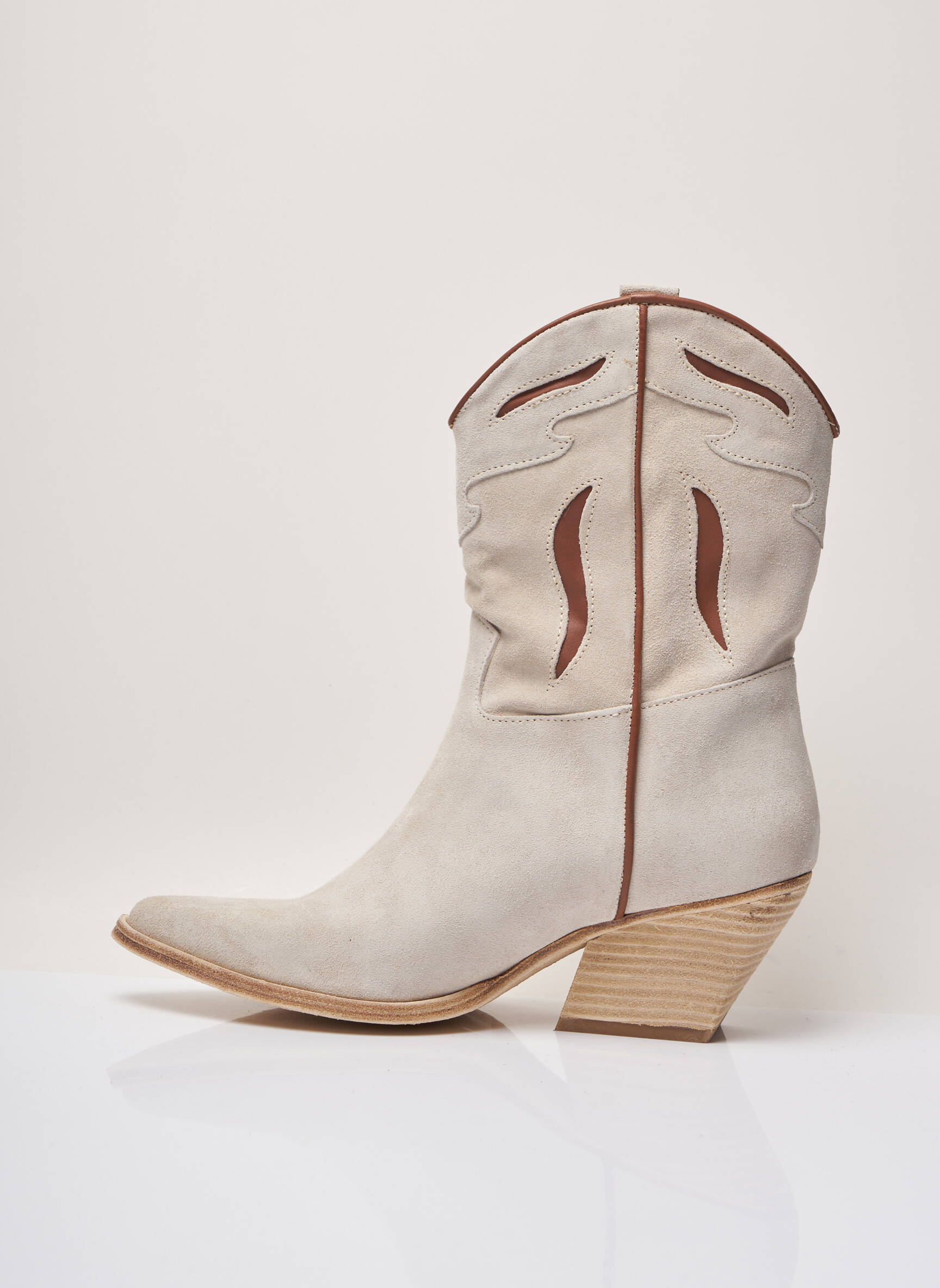 Paoyama Bottines Femme couleur marron