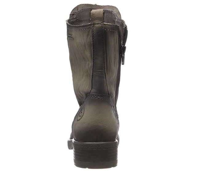 BUGATTI Schnür-Stiefeletten grau Scara