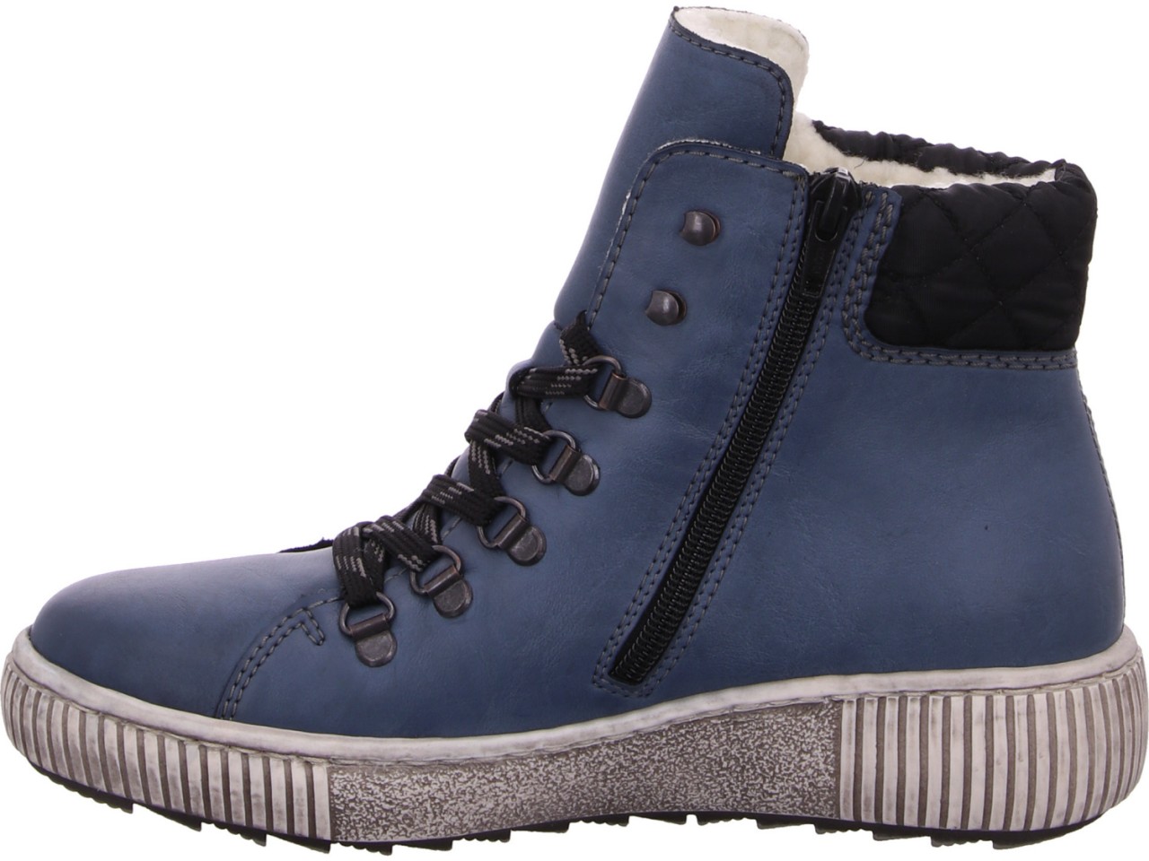 RIEKER Winterstiefel blau