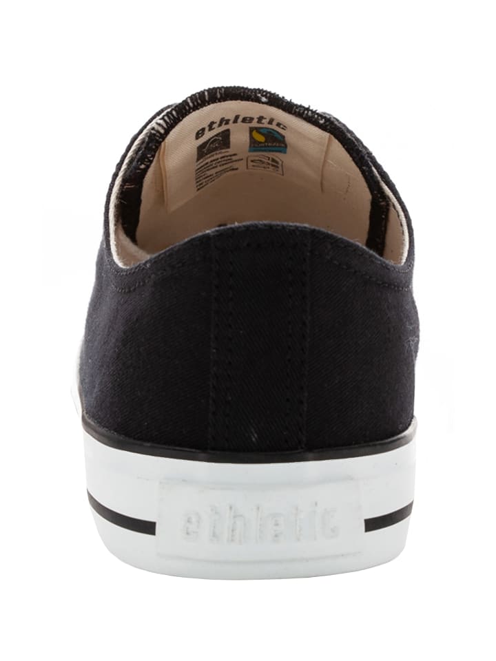 ethletic Sneaker Fair Trainer White Cap Lo Cut in jet black | just white günstig kaufen