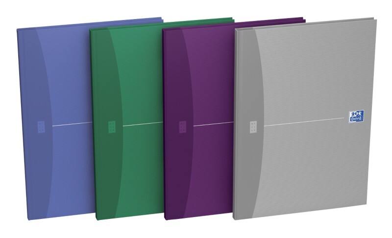 OXFORD Office Essentials Notizbuch DIN A4 Liniert Gebunden Pappe Farbig sortiert Nicht perforiert 192 Seiten 5 Stück à 96 Blatt
