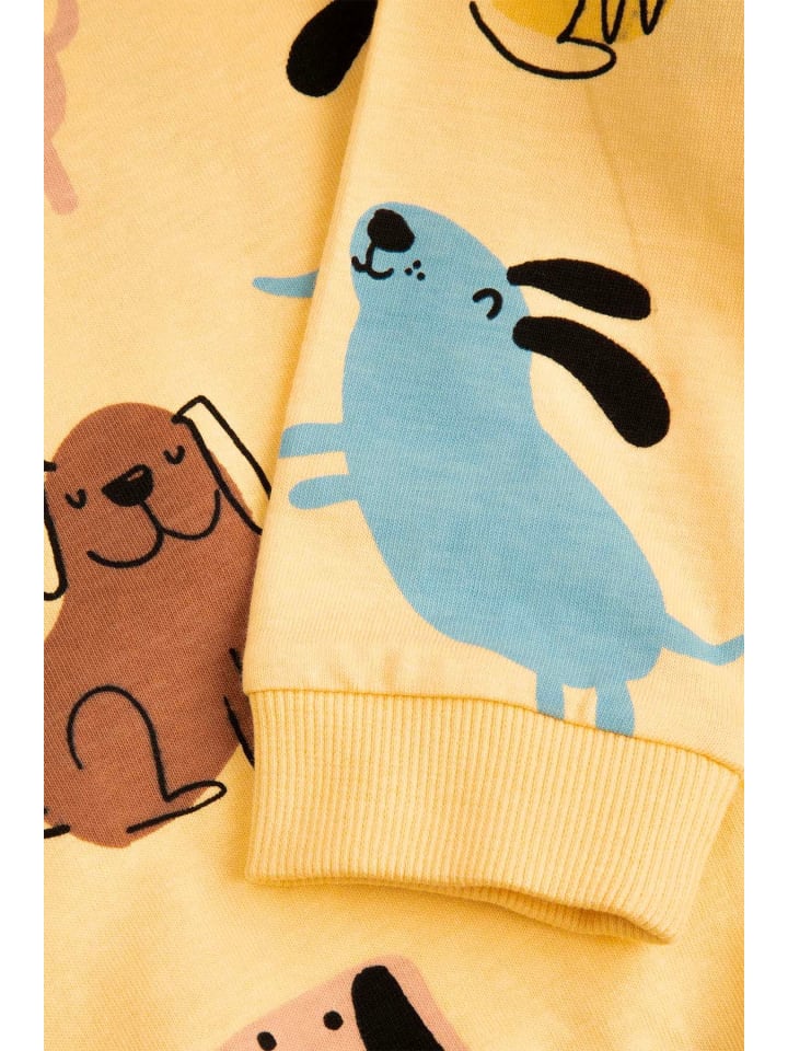 Coccodrillo T-shirt mit langen Ärmeln in gelb günstig kaufen