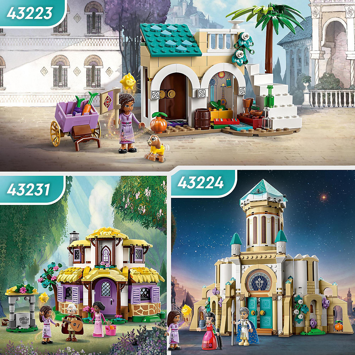 LEGO®   Princess 43231 Ashas Häuschen