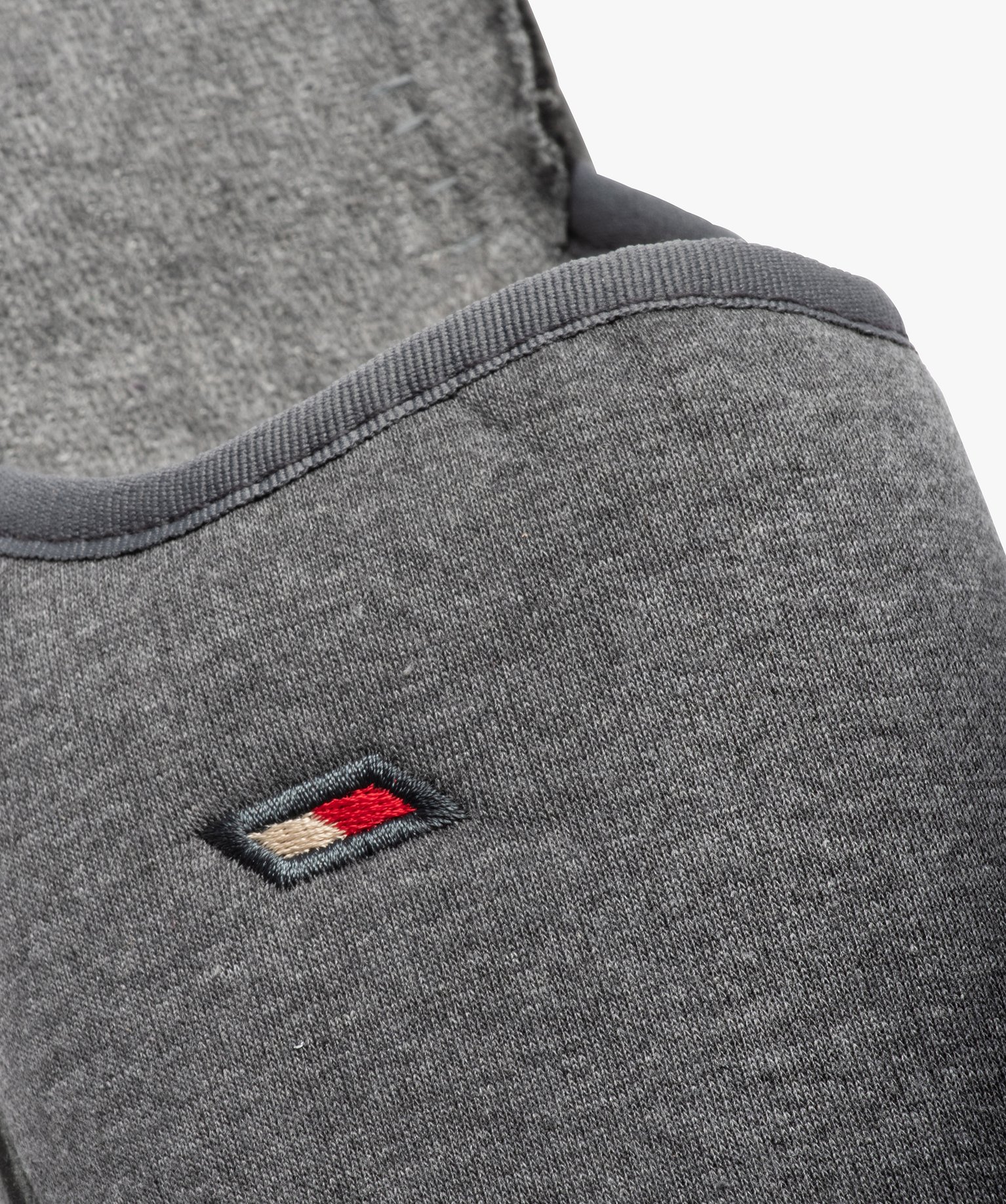 Pantoufles homme mules confort unies dessus jersey gris | GEMO