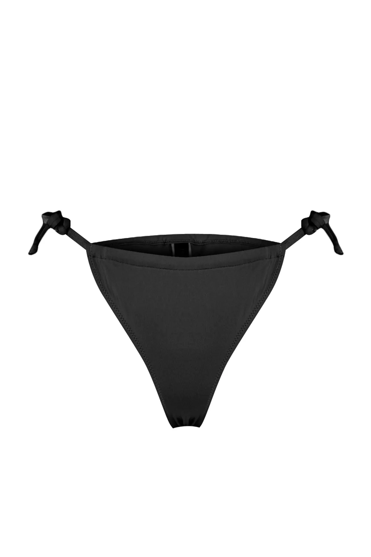 Trendyol Collection  Schwarze Tunnel-Bikinihose mit hohem Beinausschnitt TBESS23BA00288