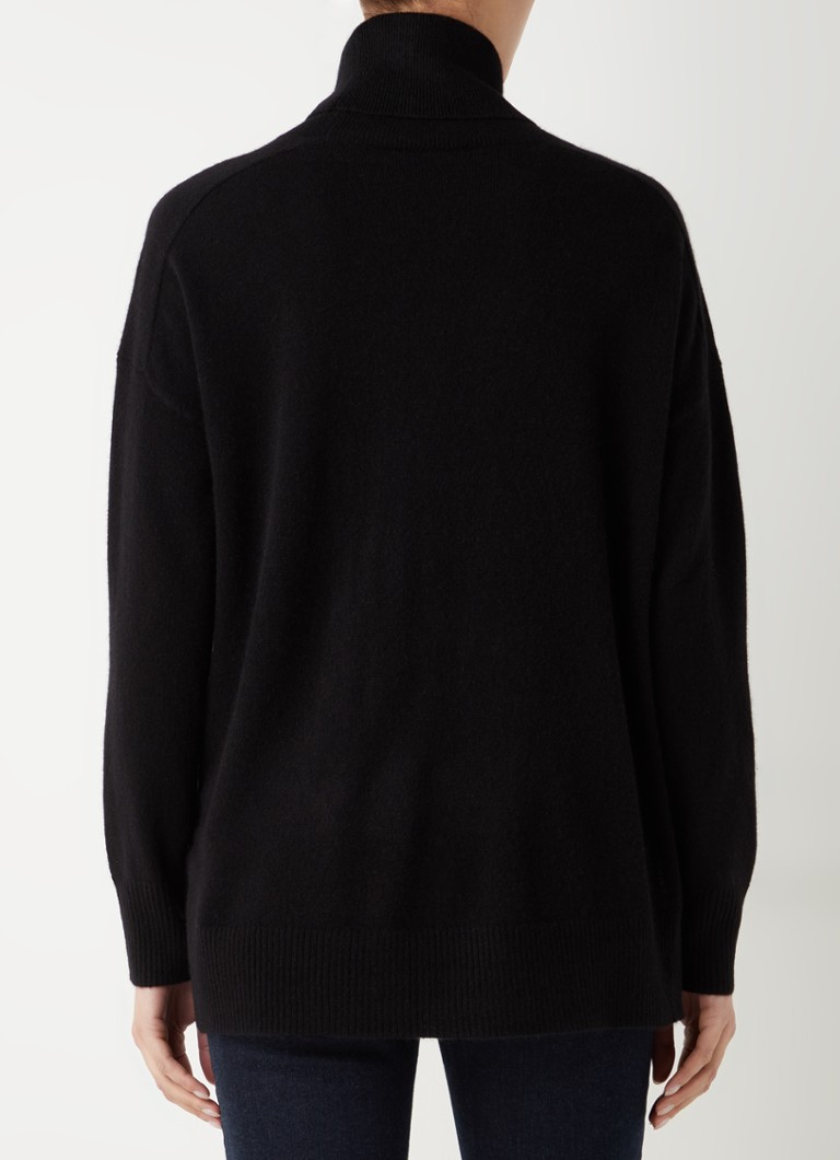 Whistles Fine-knit oversized cashmere turtleneck