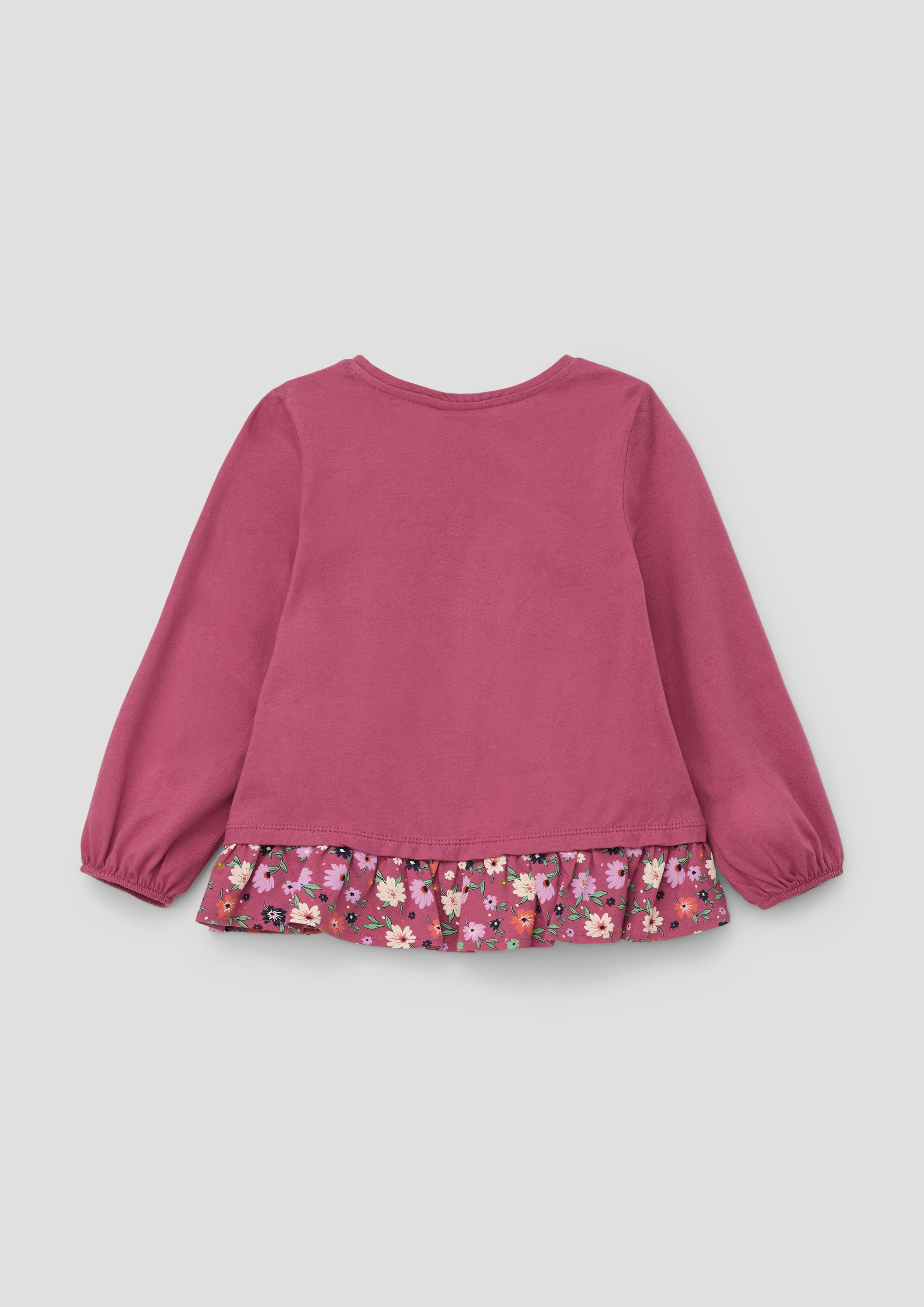 Longsleeve mit Volants  2133813-4592