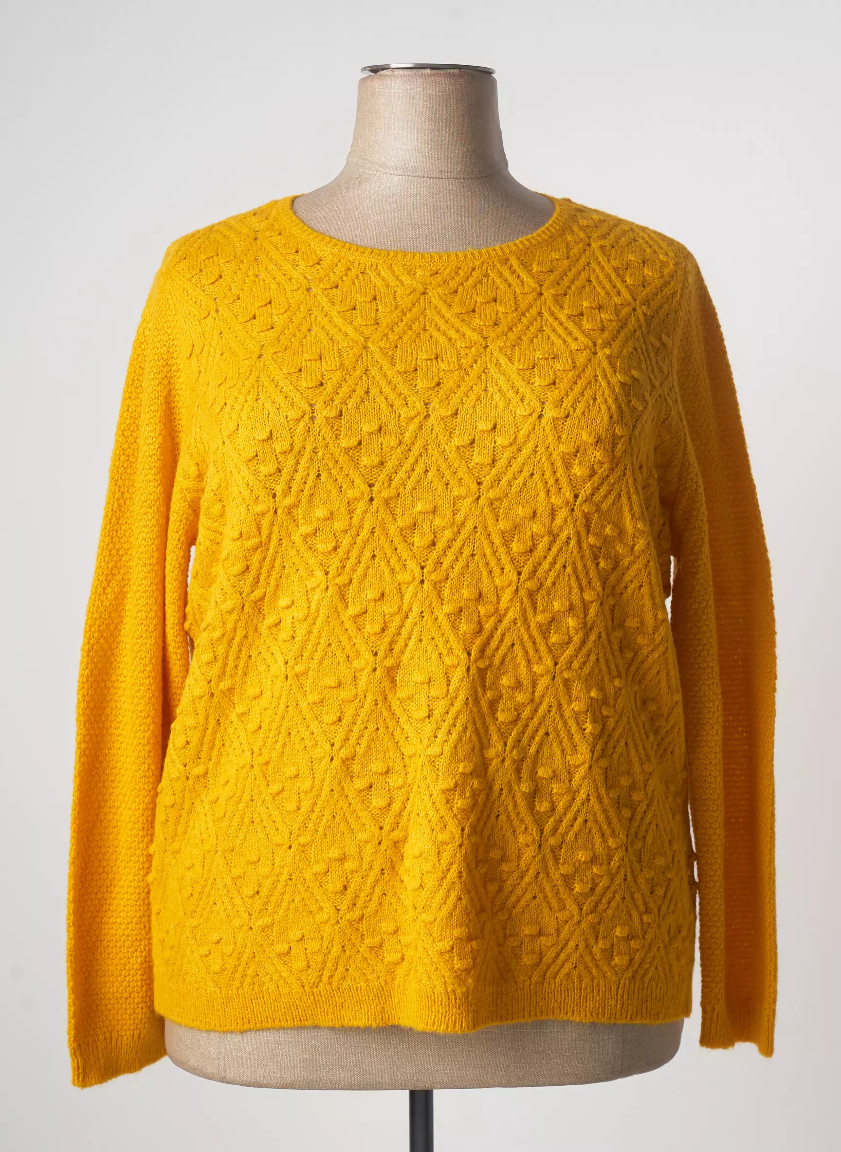 Damart Pulls Femme couleur jaune