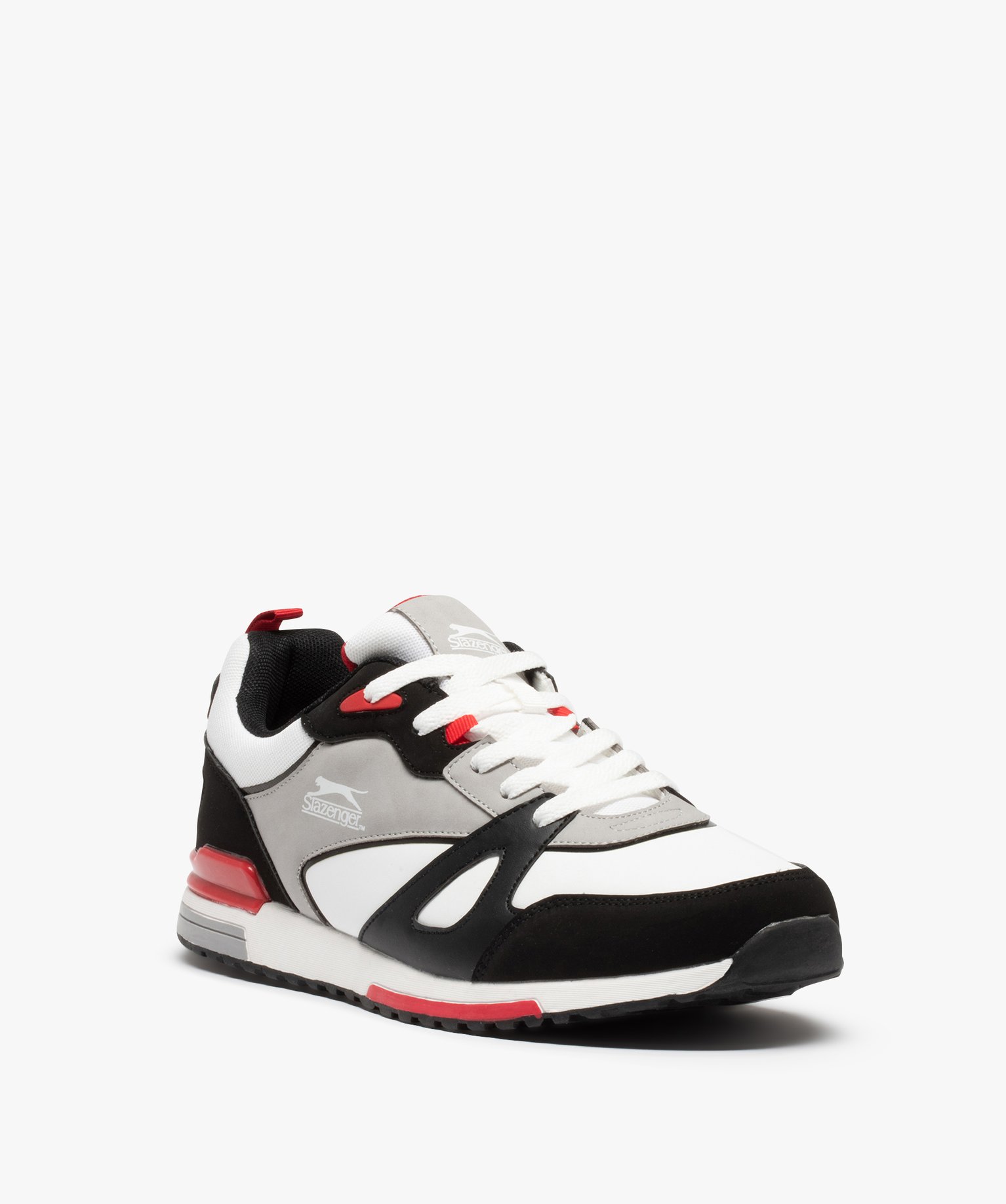 Baskets homme colorées à lacets - Slazenger blanc | GEMO