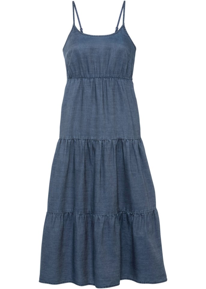 Oversize- Kleid in Jeansoptik mit TENCEL™ Lyocell