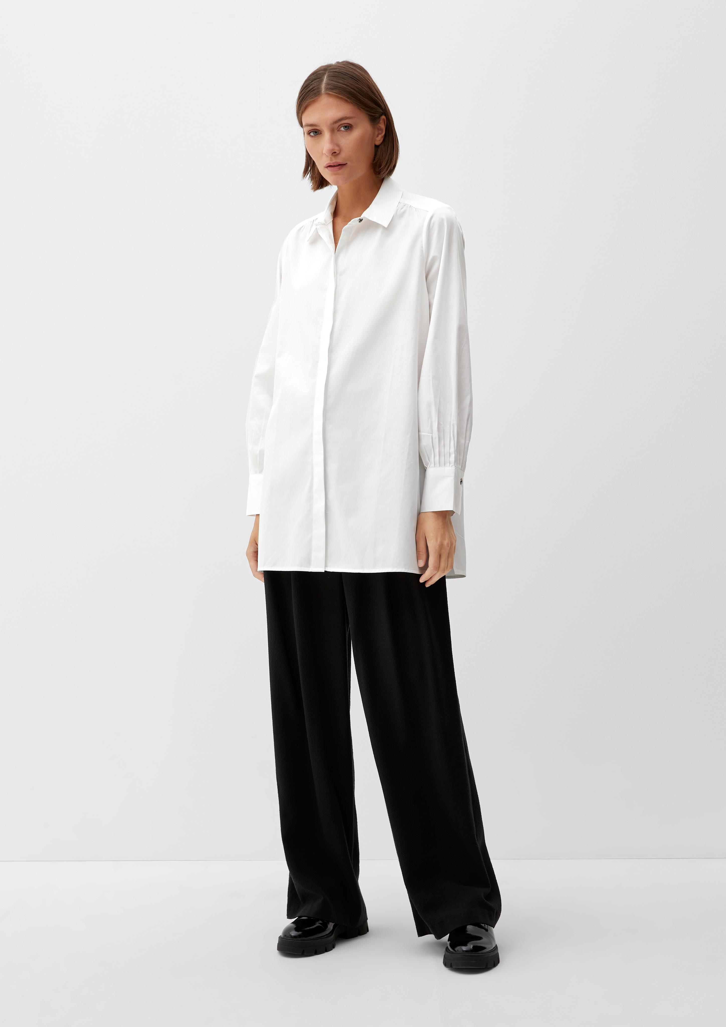 Oversize-Bluse mit Raffdetails  2121795-0100