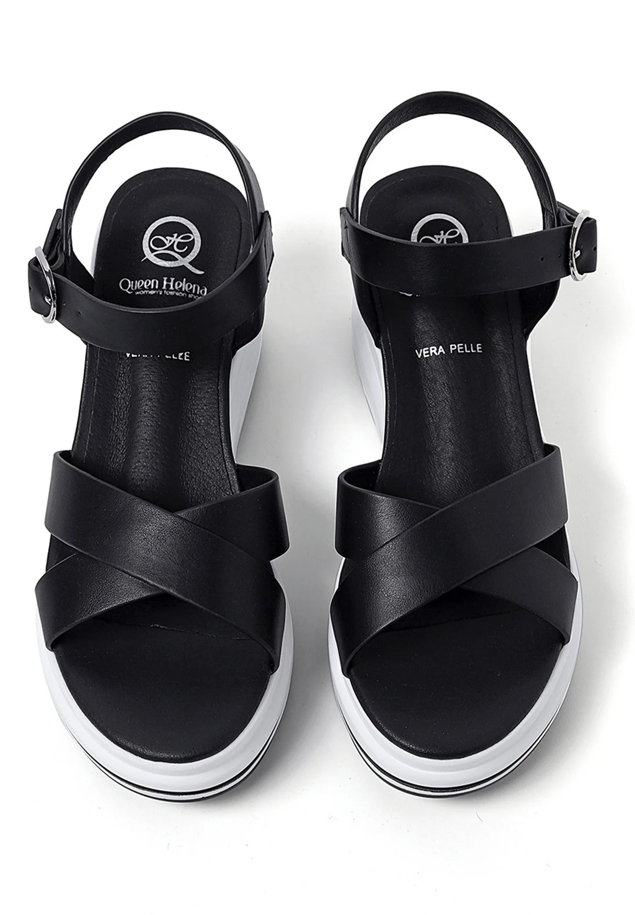 Sandalias de plataforma Queen Helena