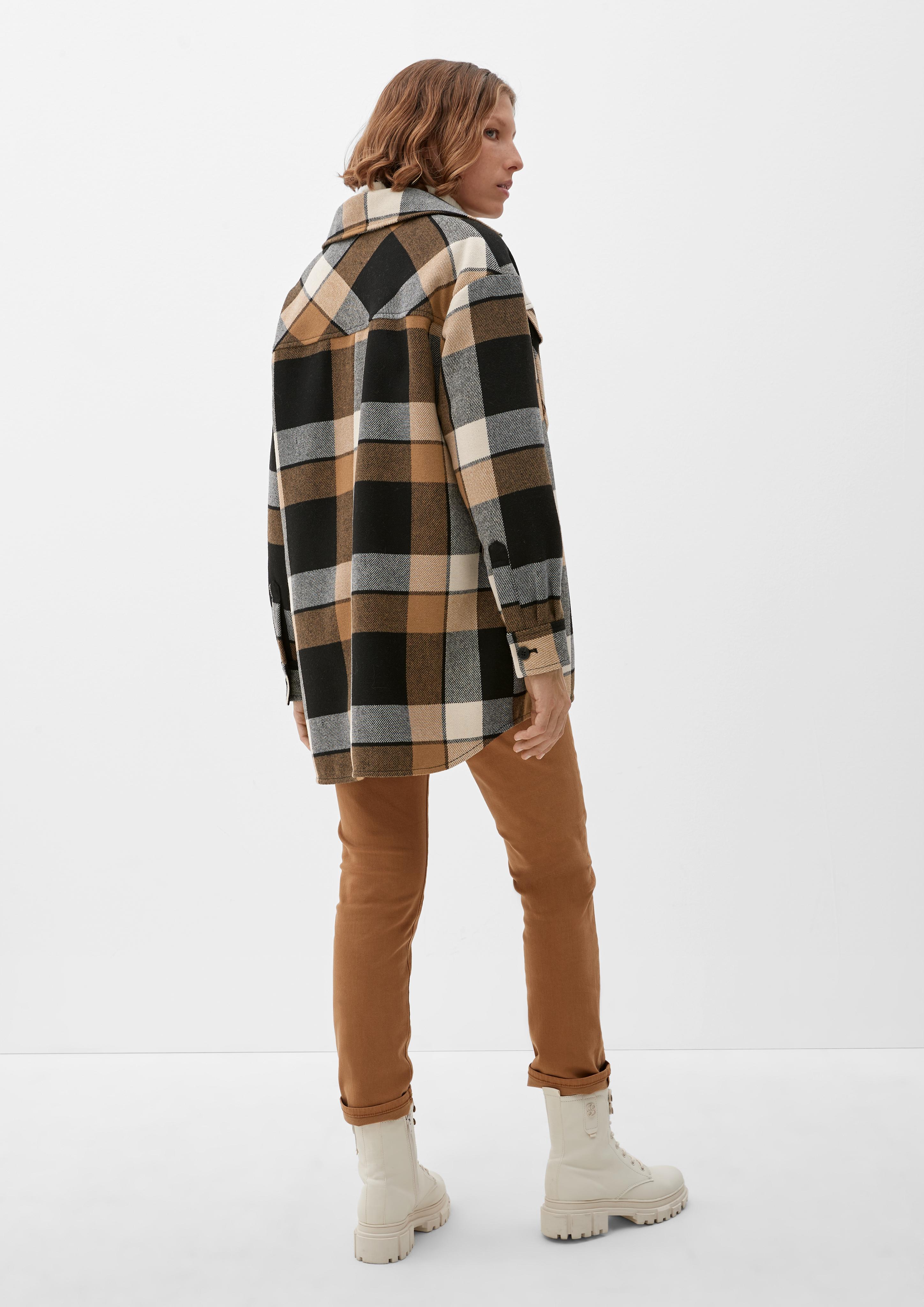 Jacke aus Wollmix   2122134-99N4