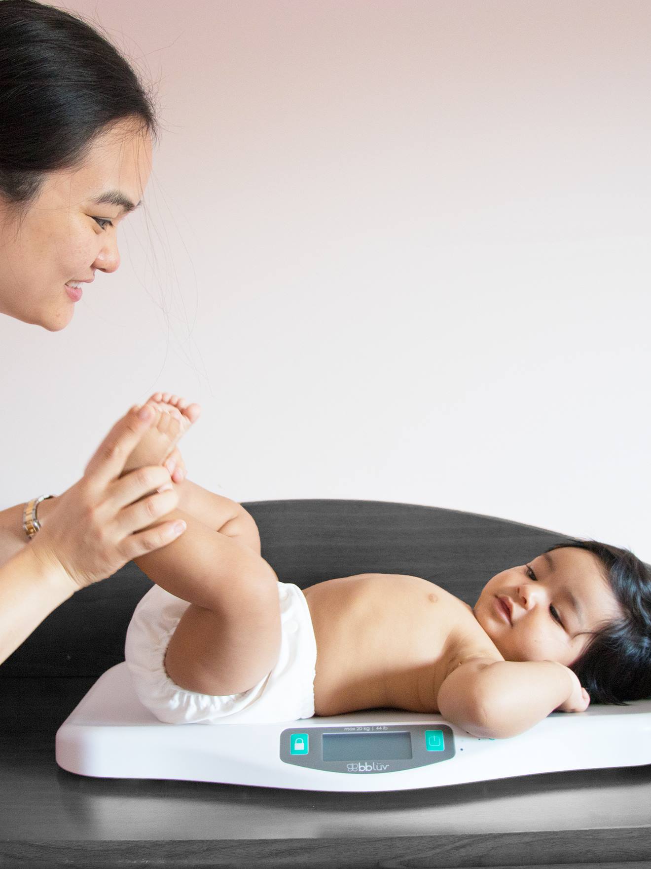 Balance numérique pour bébé KILÖ blanc