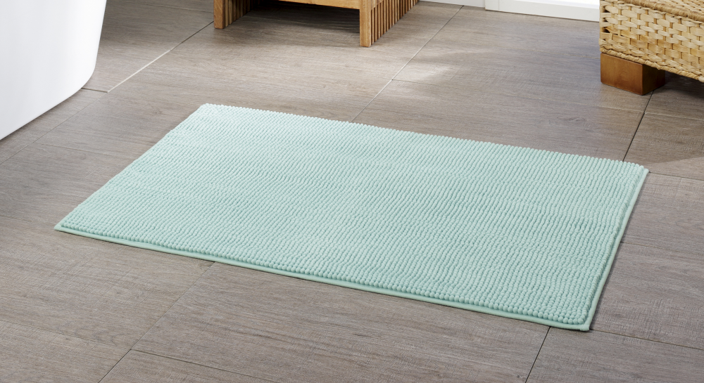 Duschvorlage Chenille mint