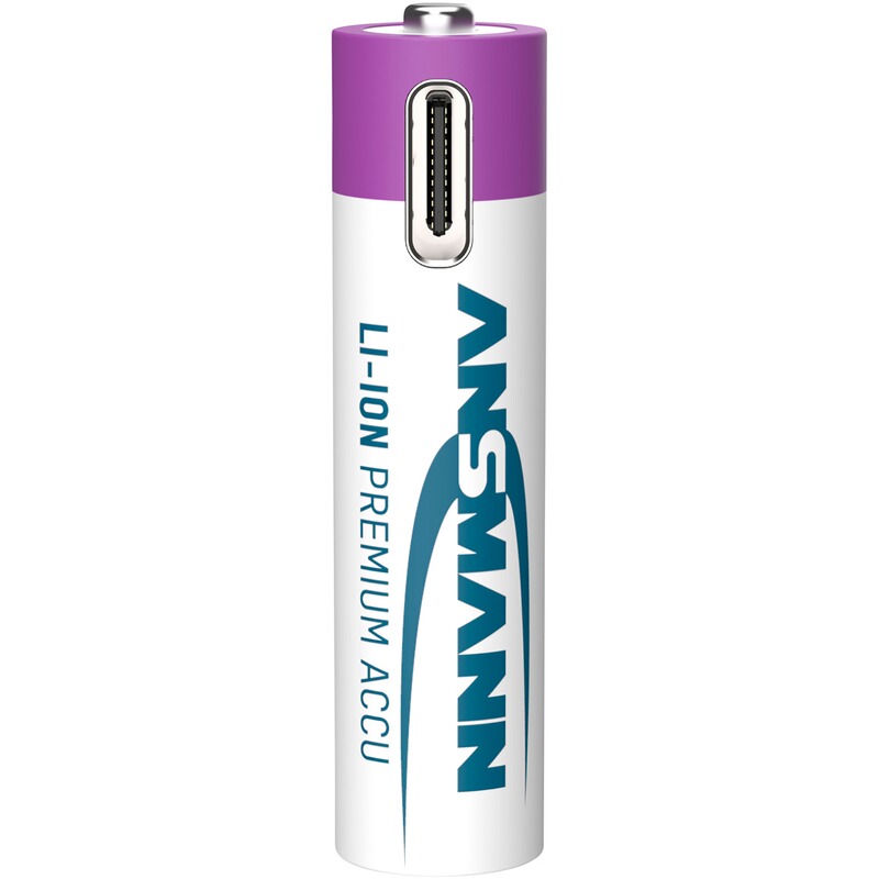 Ansmann Akku Li-Ion Micro AAA Typ 500 &ndash; 4 Stück