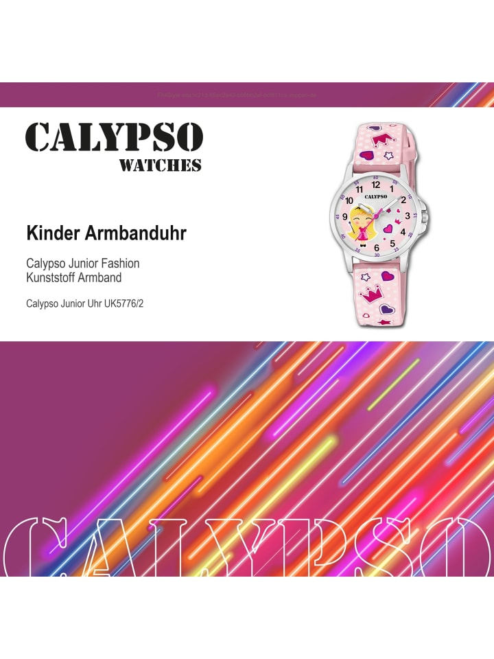 Calypso Analog-Armbanduhr Calypso Junior rosa klein (ca. 27mm) günstig kaufen onesize
