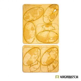 Orkenburg 90x52 mm Oval Base Toppers (6)
