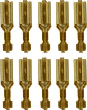diverse Flachstecker 2,8x5mm (10 Stück)