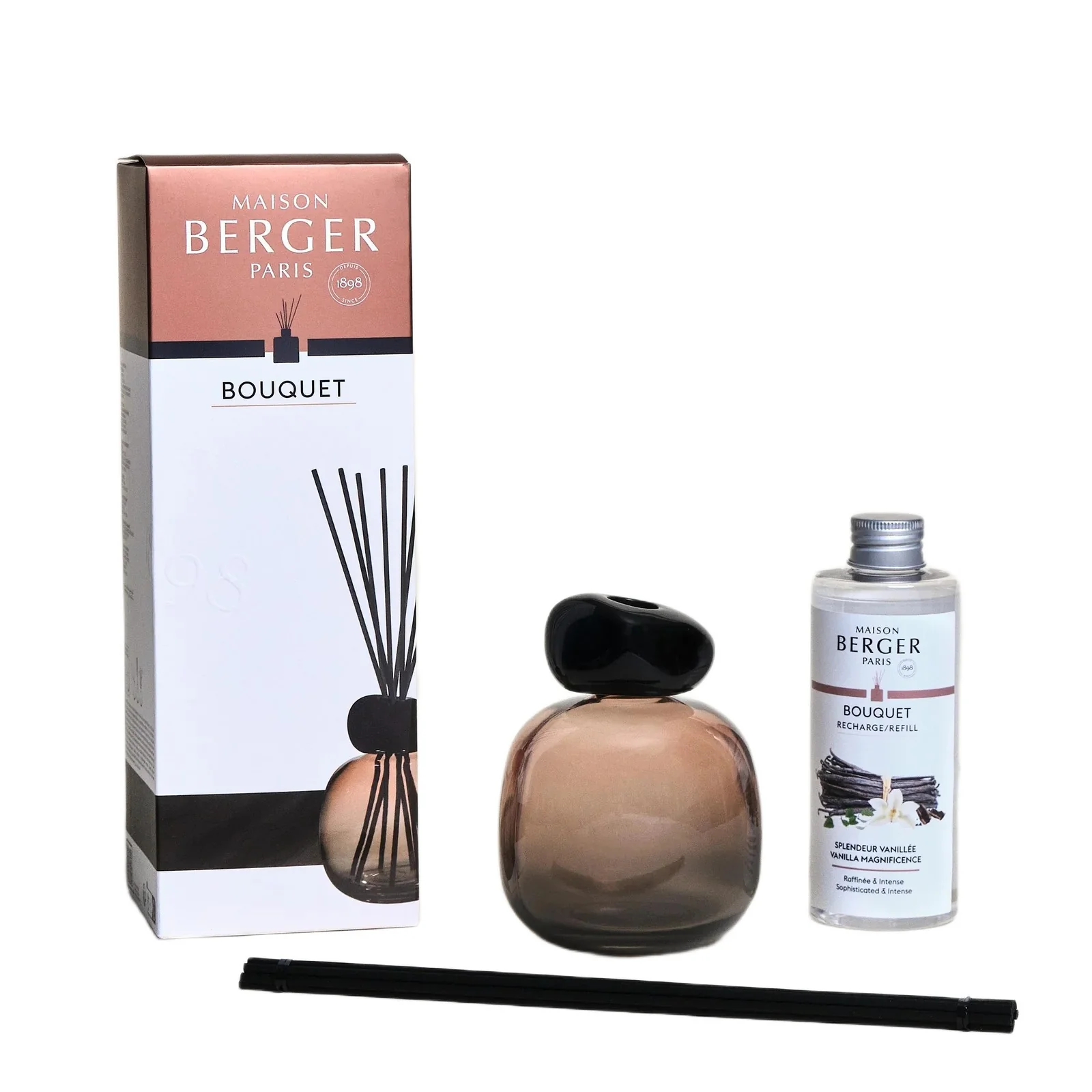 Bouquet Parfumé Bouquet MINERAL Nude + Splendeur Vanillée - Parfümdiffusor, Parfüm für Diffusor