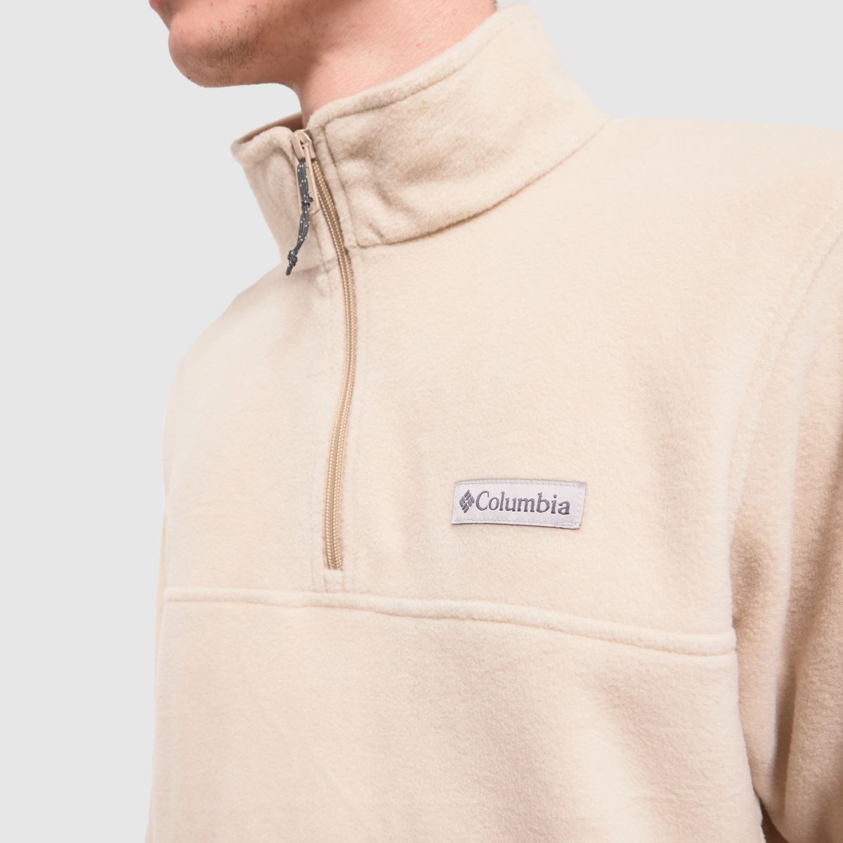 Columbia – Steens Mountain – Beige jacka med halv dragkedja