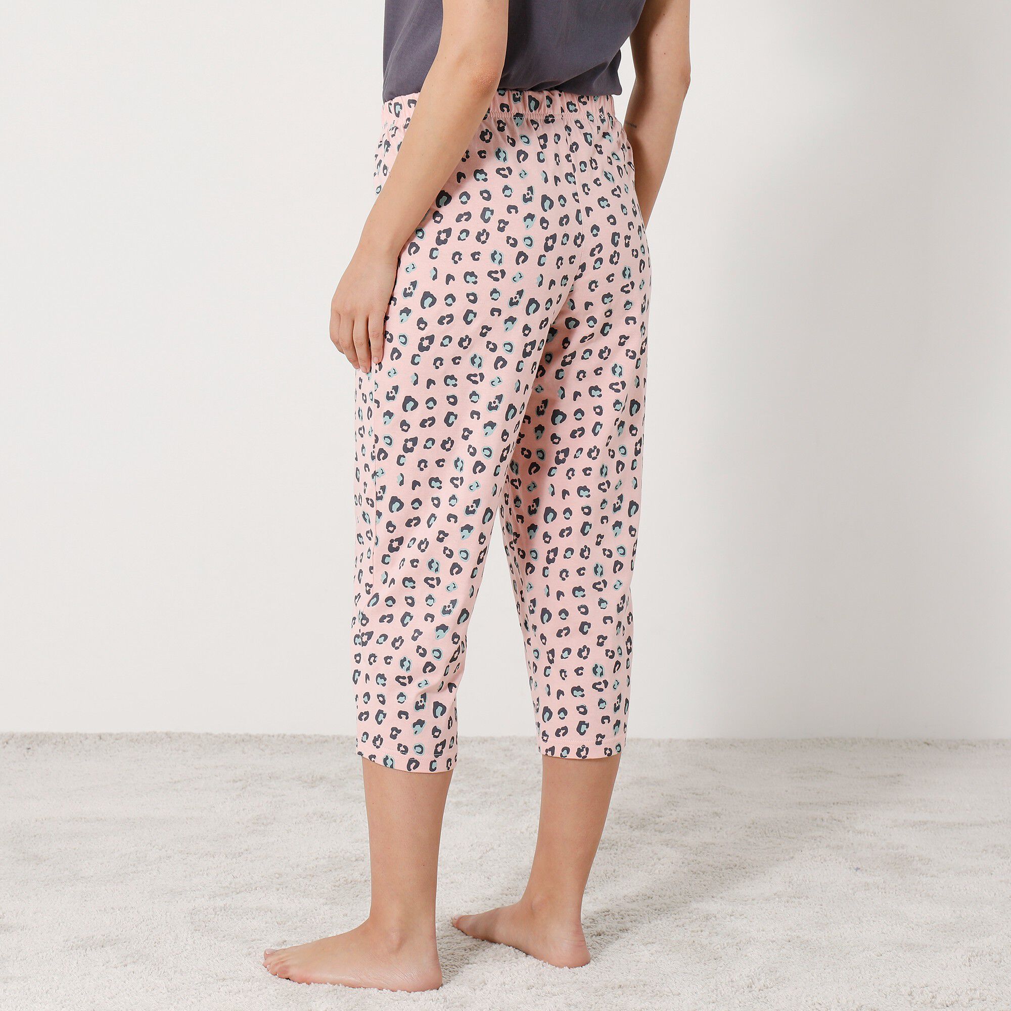 Pantacourt pyjama imprimé 