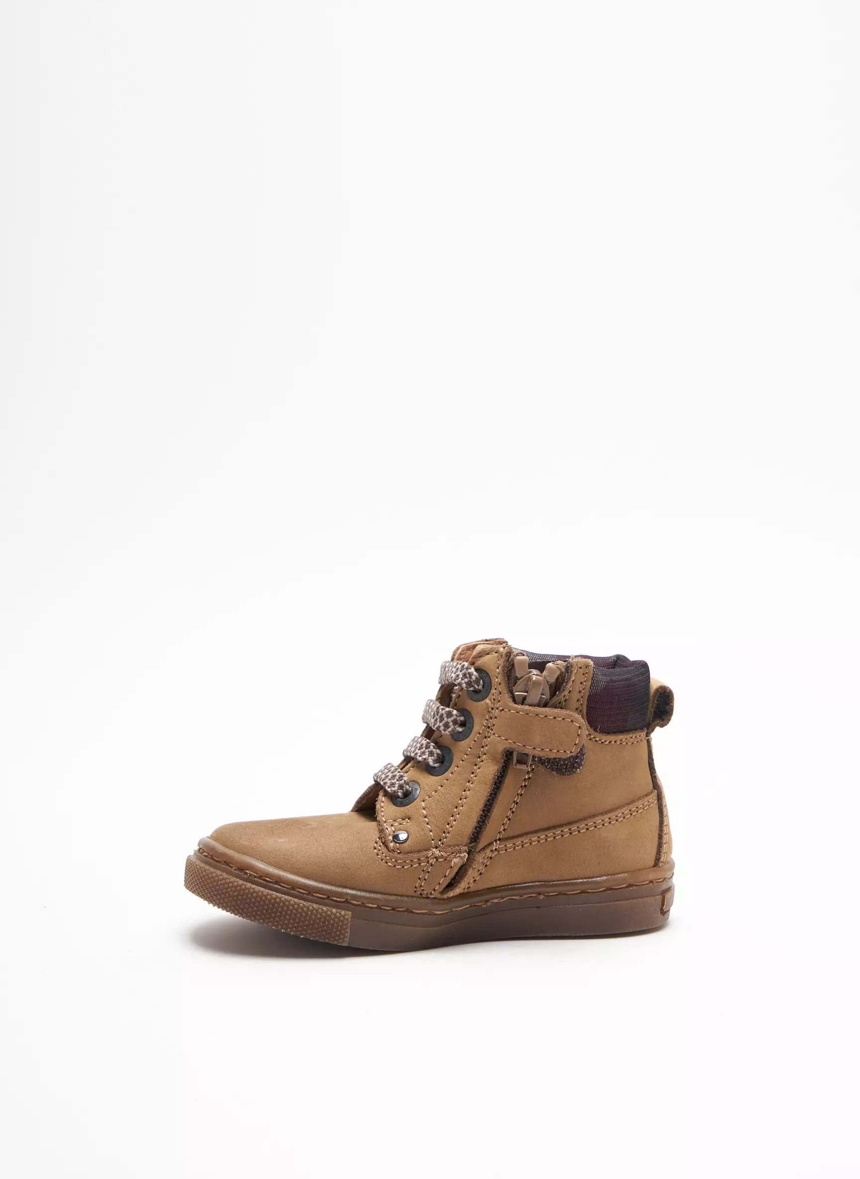 Fr Bottines Garcon couleur marron
