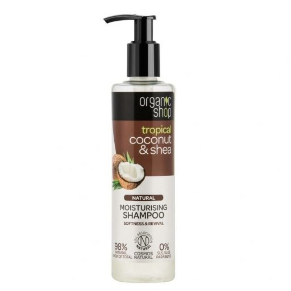 organic shop Shampoing Hydratant Noix de Coco et Karité shampoings