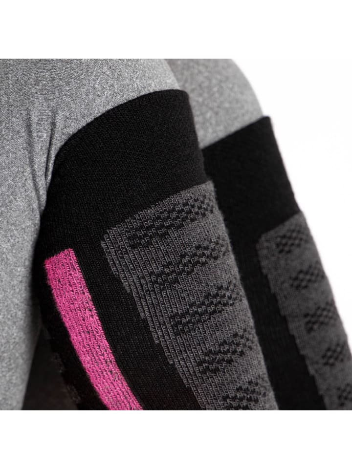 Occulto 2er Pack Skisocken Charlie in Pink-Schwarz günstig kaufen