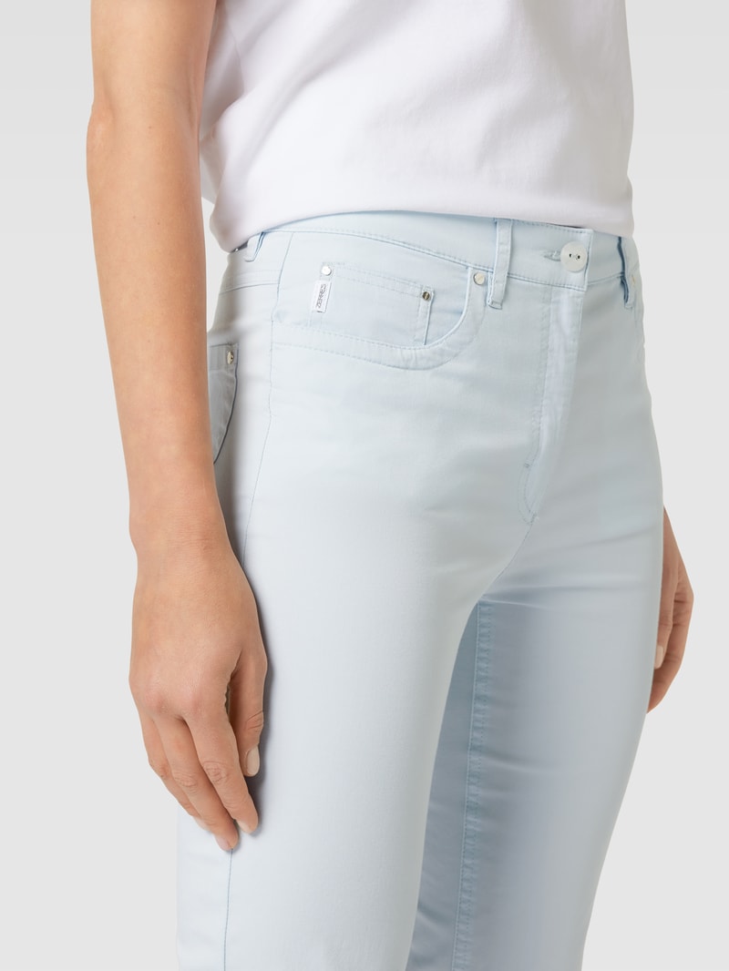 Hose im 5-Pocket-Design Modell 'CORA' in hellblau