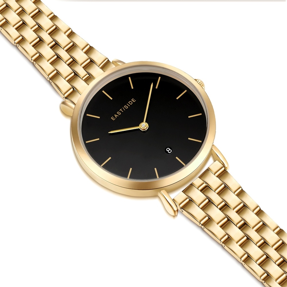 EASTSIDE Montre à quartz Bloomfield en Or jaune Acier inoxydable en Or jaune Montre