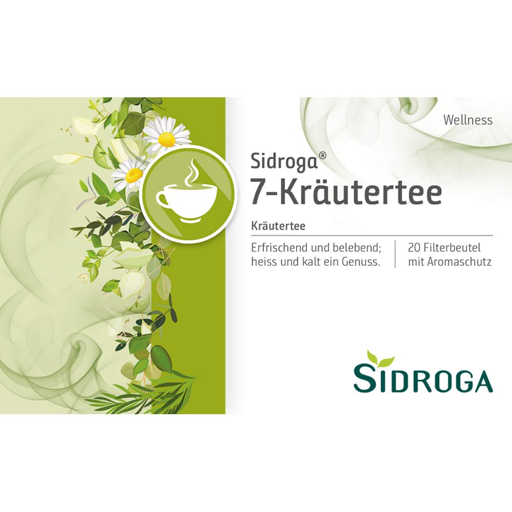 Wellness 7-Kräutertee Filterbeutel