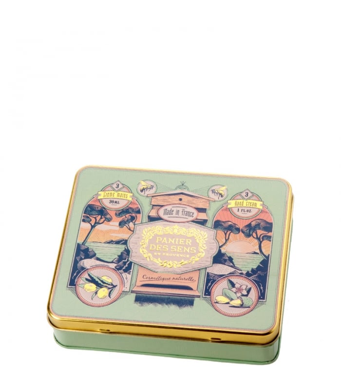 PANIER DES SENS-COFFRET SOIN DES MAINS-Raisin, Amande, Miel