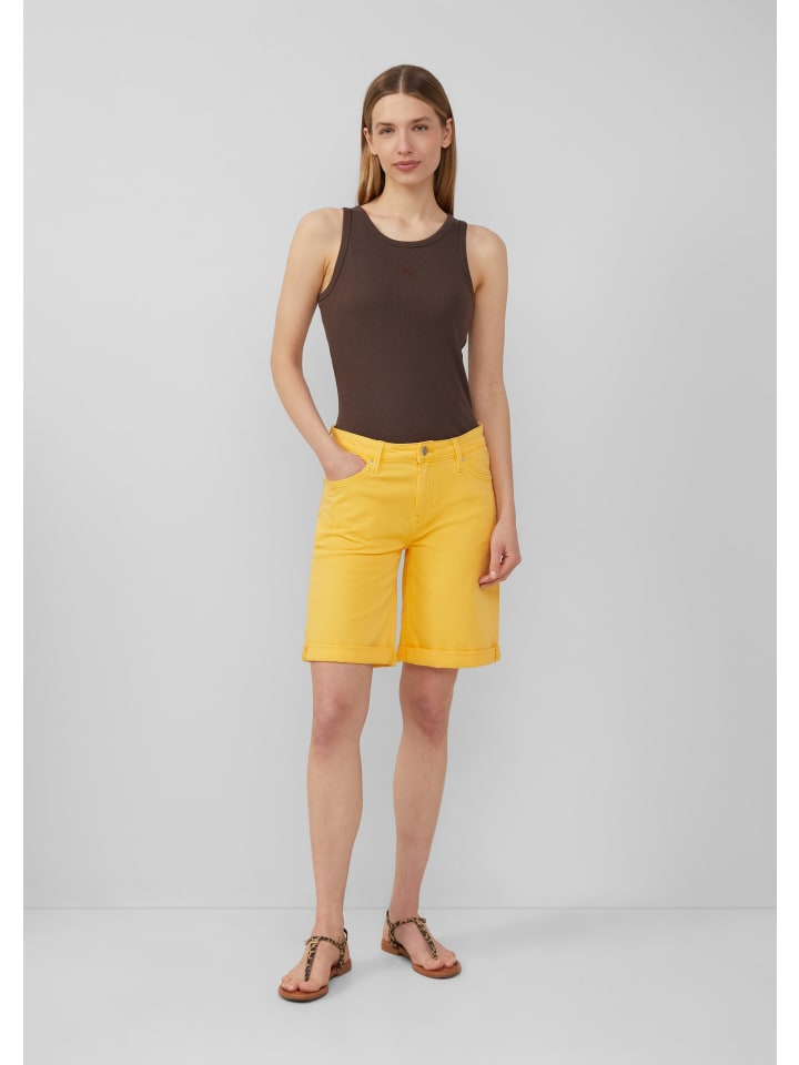 s.Oliver Jeans-Hose kurz in Gelb günstig kaufen