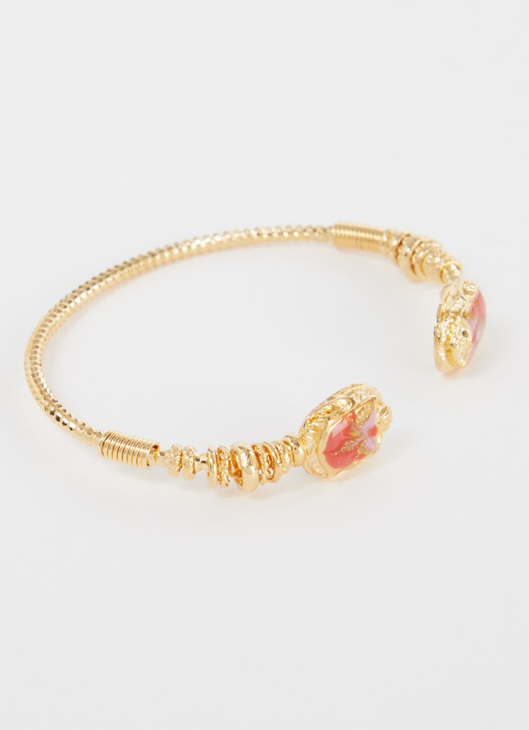 Gas Bijoux Duality bangle gold-plated