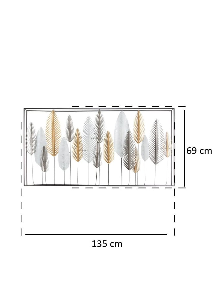 Atmosphera Créateur d'intérieur Wanddeko in silber günstig kaufen onesize