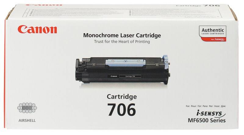 Canon 706 Original Tonerkartusche Schwarz