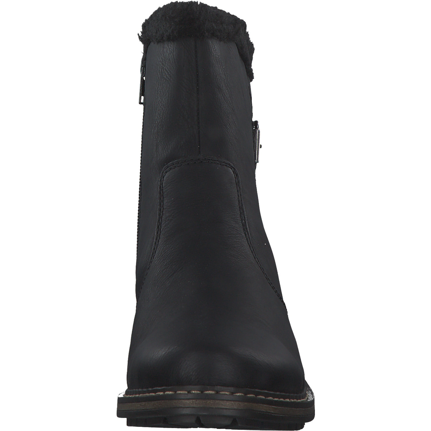 Rieker Z6862, Winterstiefeletten, Damen, schwarz/schwarz/nero