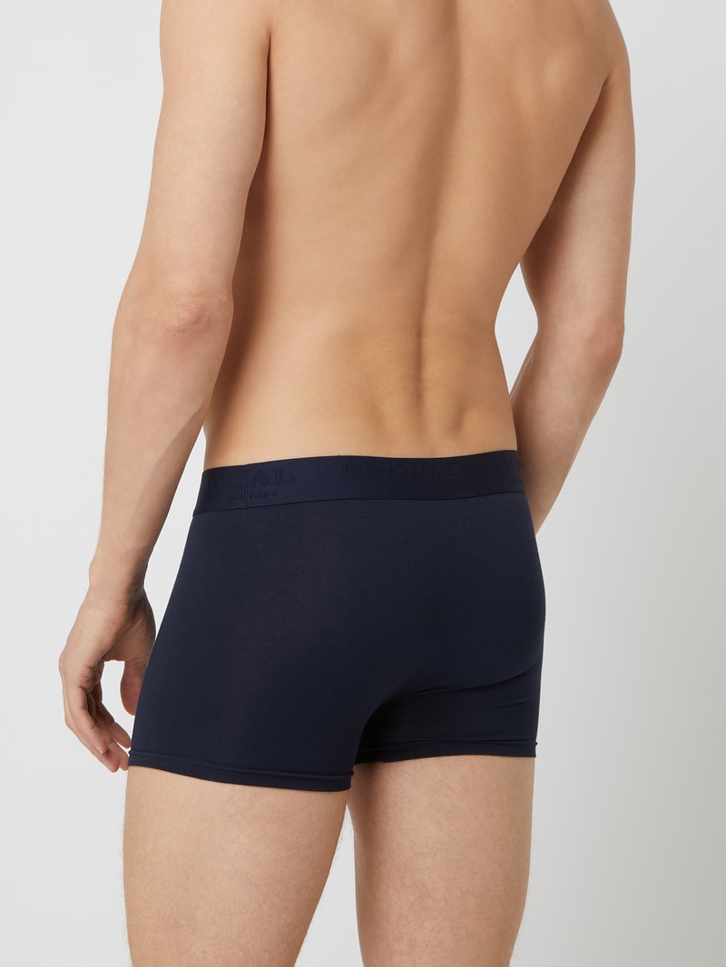 Trunks mit Logo-Bund im 7er-Pack in marineblau