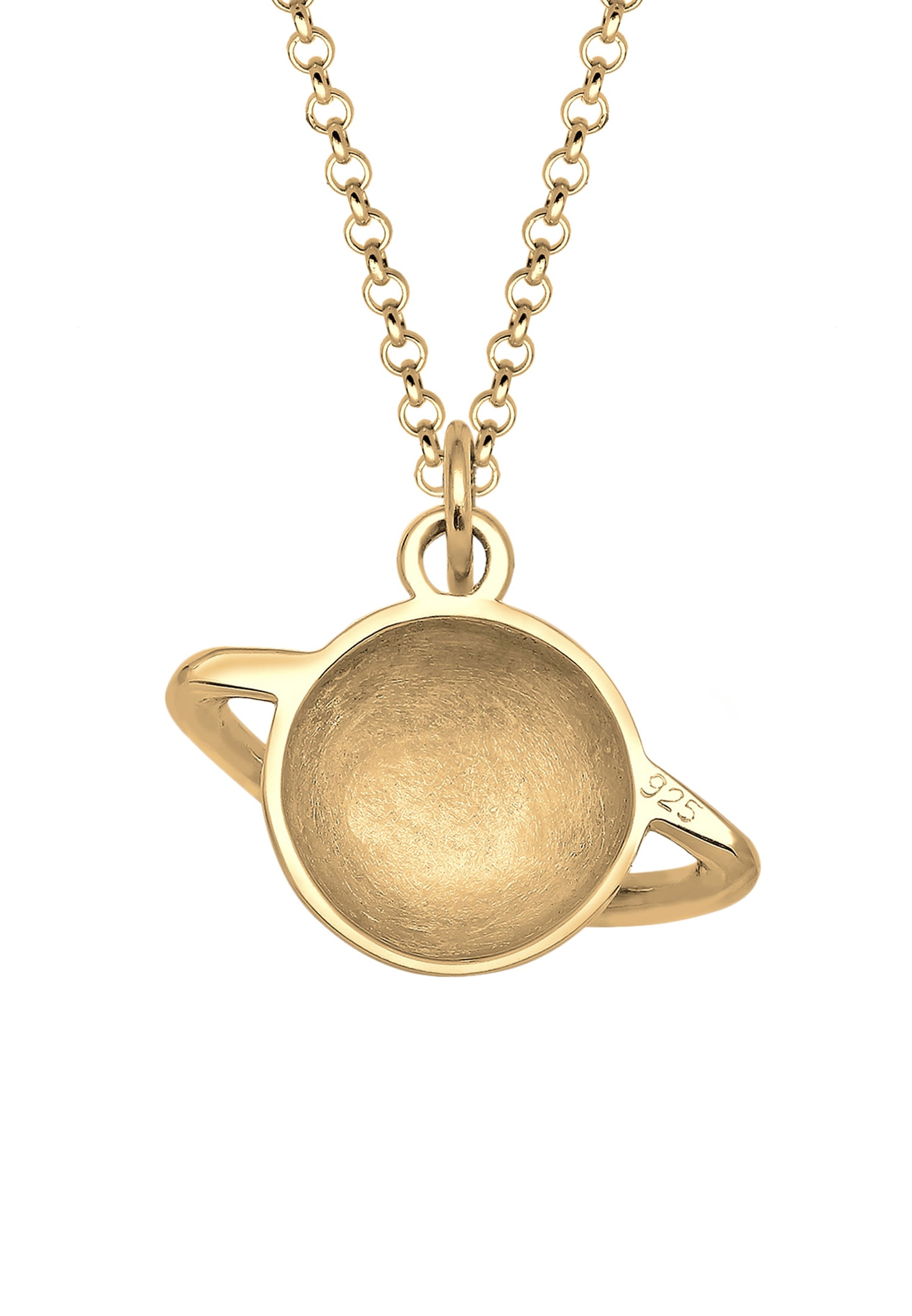 Ciondolo da donna Elli con pianeta Saturno in argento (925/1000)