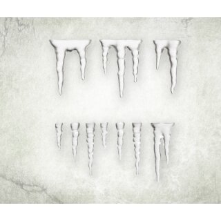 Medium Transparent Icicles (10)