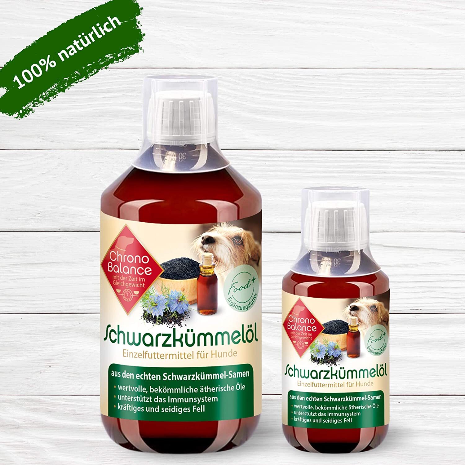 ChronoBalance Ergänzungsfutter & Aufzucht ChronoBalance Schwarzkümmelöl 500 ml