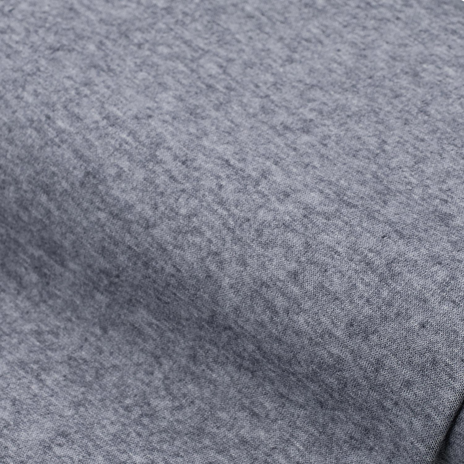 Feinstrick Doubleface, jeansblau-melange