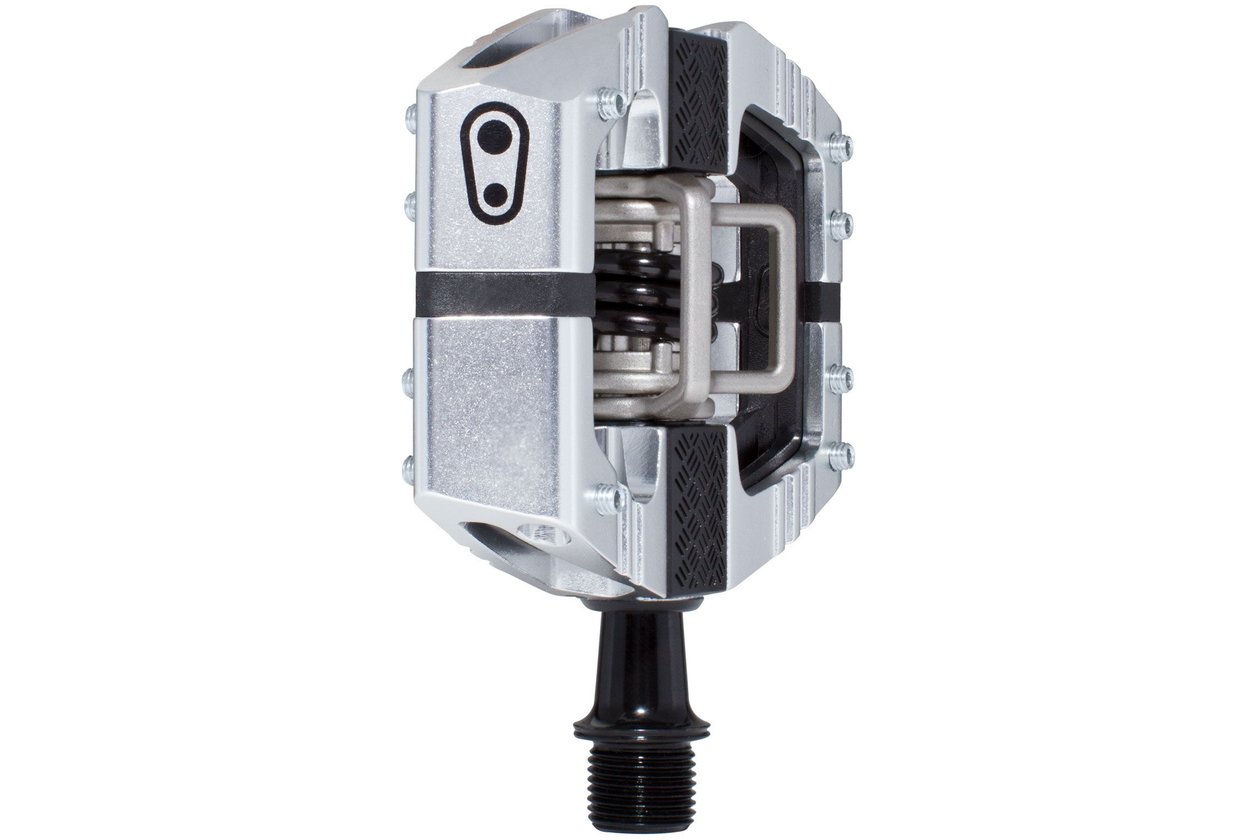 Crankbrothers Mallet Enduro LS Klick-Pedal lange Achse Silver Collection