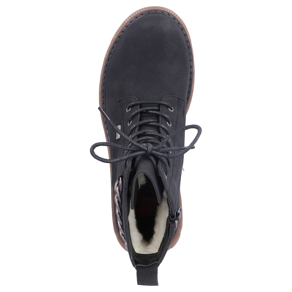 Rieker 92820 Schnürboots schwarz
