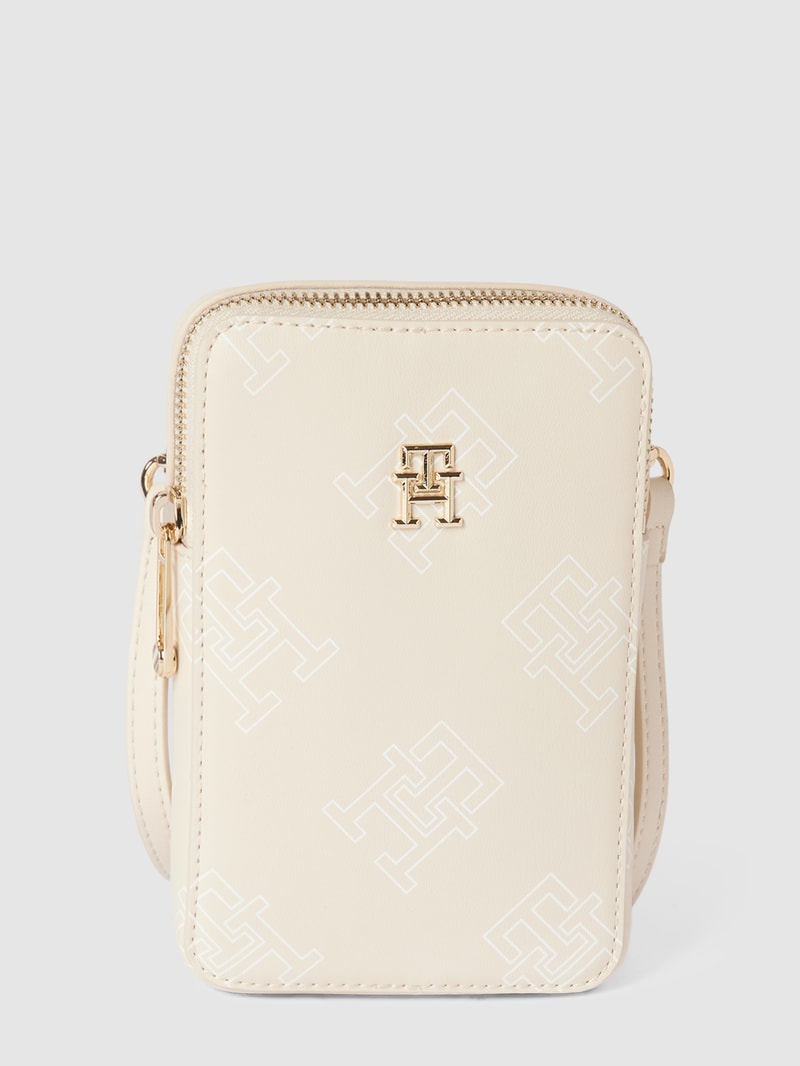 Handytasche mit abnehmbaren Schulterriemen Modell 'ICONIC TOMMY' in sand